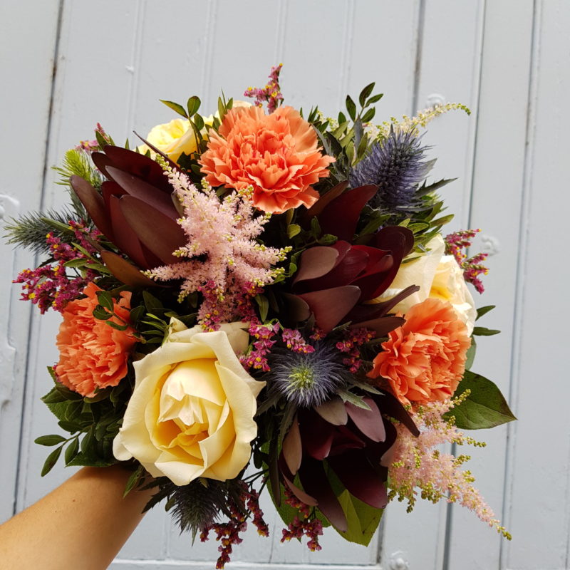 au-paradis-des-fleurs-fleuriste-neuville-sur-saone-mariage bouquet eternite