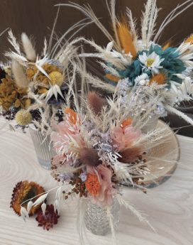 soliflore Garance fleurs séchées fleuriste lyon neuville sur saone mariage décoration cadeau bouquet séchée