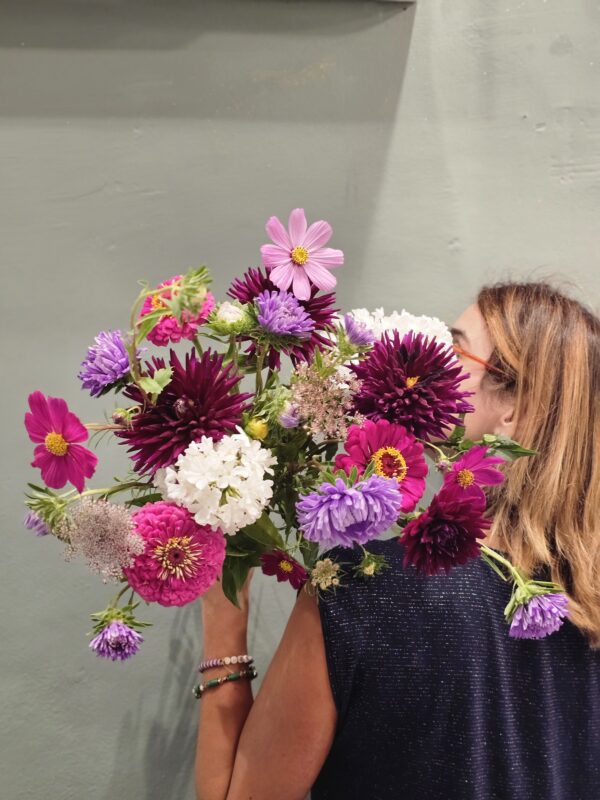 bouquet de fleurs 100% production locale et française