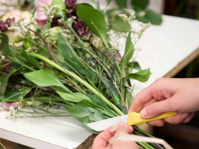 cpnfection confection d'un bouquet